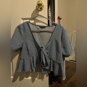 shein, light blue, size medium